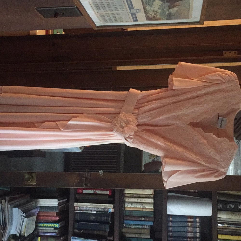 Vintage 80’s brides maids dress